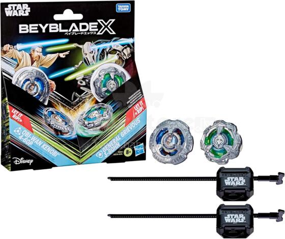 Beyblade X Star Wars Collab, Obi-Wan Kenobi 4-60P Art.276957  Virpuļdisks komplekts,2 gab