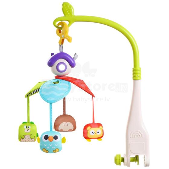 Cute Stone Baby Mobile Art.276959  Музыкальная карусель с мягкими игрушками