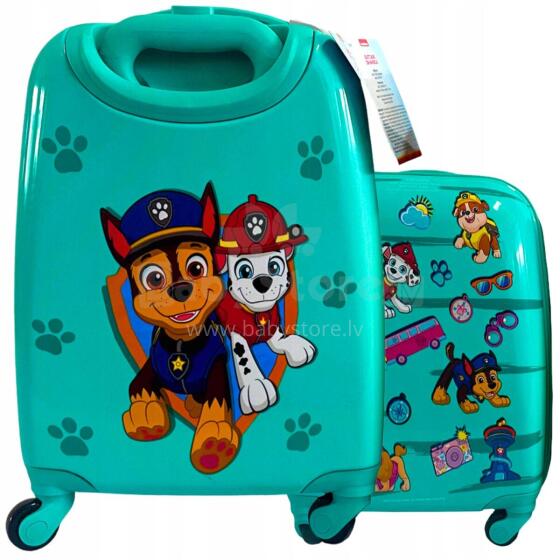Paw Patrol Suitcase  Art.BC-PP-009  Children's suitcase on wheels