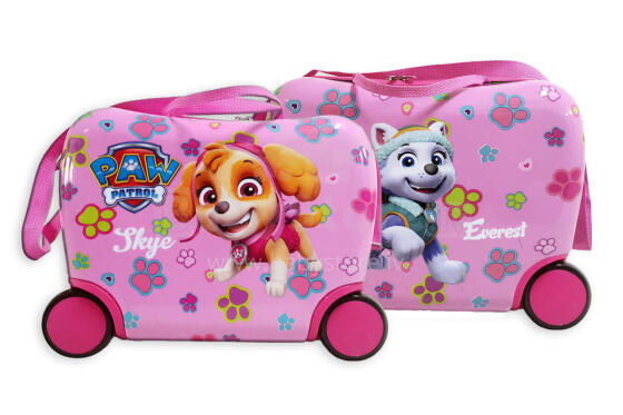 Paw Patrol Suitcase Ride On Art.BC-PP-004 Čemodāniņš-sēdeklis ar riteņiem 3 vienā