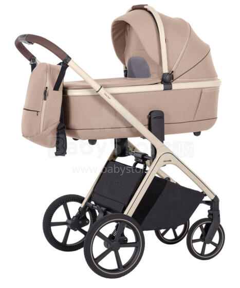 Bērnu rati 2w1 CARRELLO Vector CRL-6550 Walnut Beige