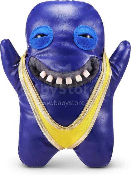 Fuggler Gold Fuggs 22 cm Plush Toy (Shameless Goof - Mankini) by ZURU - Funny Ugly Monster Cuddly Toy with Human-like Teeth, Crazy Collectible for Kids, Teens
