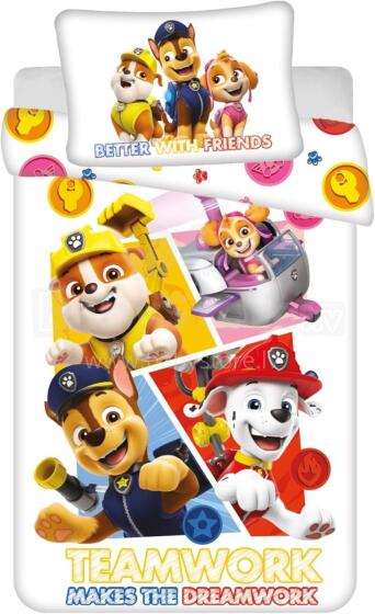 Faro Tekstylia Disney Bedding Paw Patrol Art.277233 Bed Set 100x135+40x60 cm