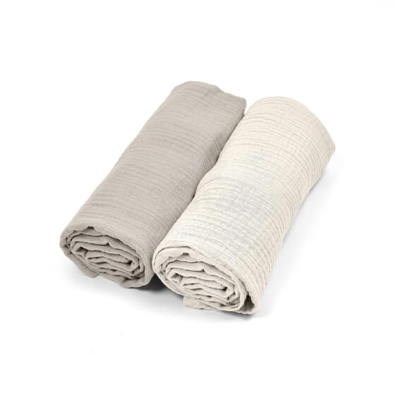 ALBERO MIO Муслиновые подгузники 2-Pack CC2 Бежевый