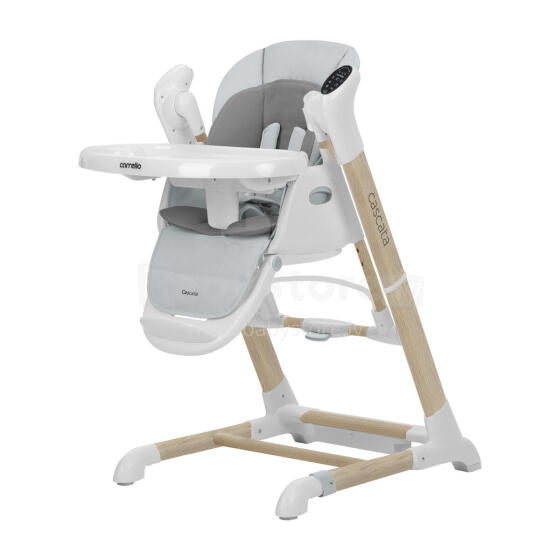 Carrello Cascata Art.CRL-10303 Ash Grey Daudzfunkcionālais barošanas krēsliņš 3 in1