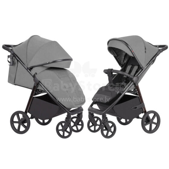 Bērnu rati Carrello Bravo plus CRL-5515 Meža pelēks