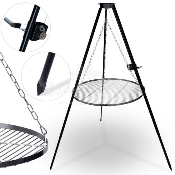 Tripod Grill for Campfire 80 cm Berdsen BD-884