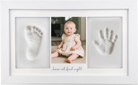 Vellustra Art for Baby Art.277511 Hand and Foot print natural Рамочка тройная