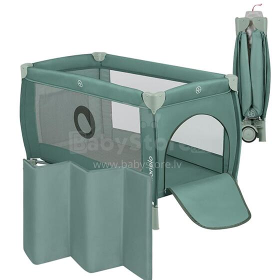 Lionelo Stefi Plus Art.277513 Green Манеж-кровать для путешествий