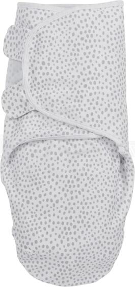 Meyco Swaddle Me Wrapsack Art.7501500  Kokvilnas ietīšanas autiņš no 3,2 kg līdz 6,4 kg.