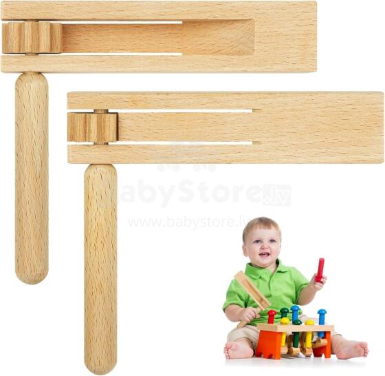 Wooden Ratchet Noise Maker Art.277523