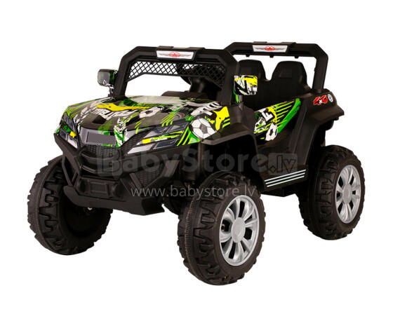 Rechargeable car Jumbo Green graffiti