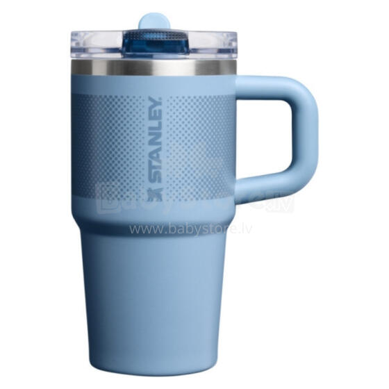 Termokrūze ar salmiņu The Quencher ProTour Flip Straw Tumbler 0,59L zilganvioleta 