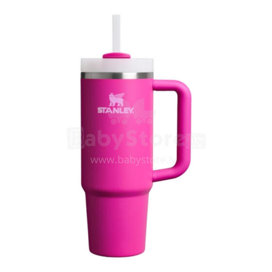 Thermo mug with straw The Quencher H2.O FlowState Tumbler 0.89L fuchsia