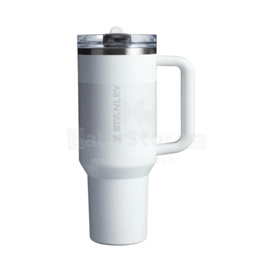 Thermo mug with straw The Quencher ProTour Flip Straw Tumbler 1.18L white