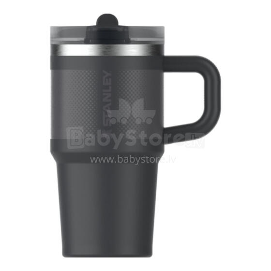 Thermo mug with straw The Quencher ProTour Flip Straw Tumbler 0.59L black