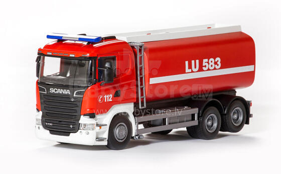 Scania ugunsdzēsības mašīna ar ūdens tvertni, mērogs 1:25, 31 cm