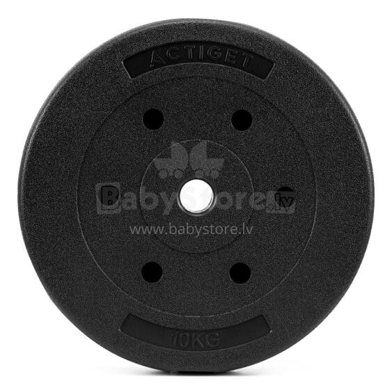 Kompozīta svara disks 10 kg 29 mm ACT0069