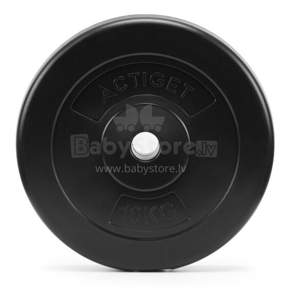 Kompozīta svara disks 10 kg 31 mm ACT0075