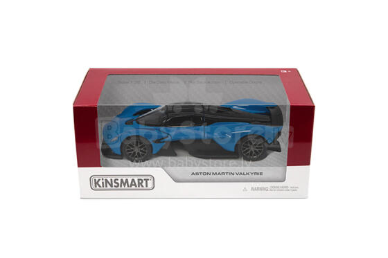KINSMART Miniatūrais modelis - Aston Martin Valkyrie, izmērs 1:36