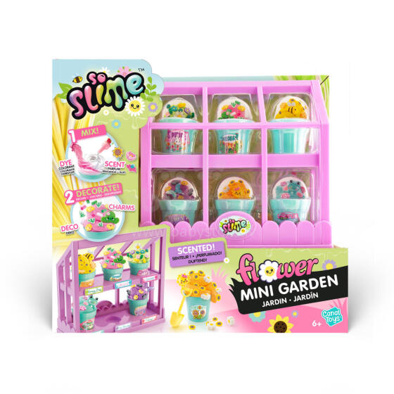 SO SLIME Slime gatavošanas komplekts Mini dārzs