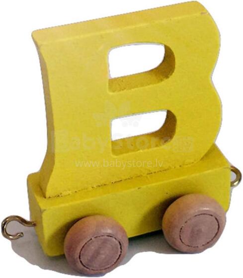 Small foot Letter Train Locomotive Art.278431 Koka burti - vagoni,1 gab