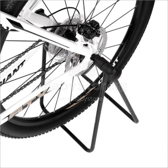 Ikonka Art.KX2862 Metāla salokāms dienesta velosipēdu statīvs aizmugurējam ritenim