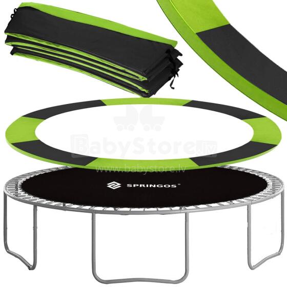 TP-10FT 305 cm black with green finish