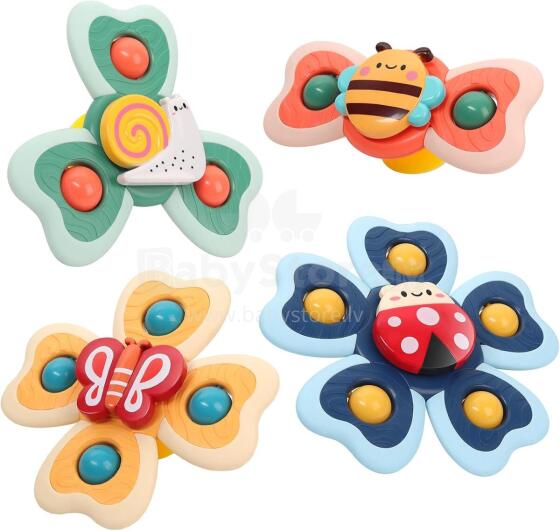Vanmor Suction Cup Spinner Toy Art.278870 Вертушка Волчок (Юла) 1 шт.
