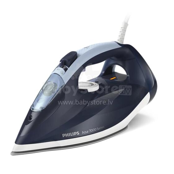 PHILIPS 7000 sērijas Tvaika gludeklis 2800W, zils