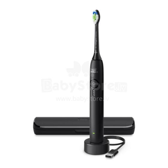 PHILIPS 3100 Sonicare elektriskā zobu birste, melna
