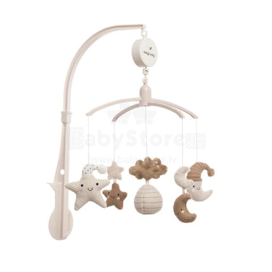 Baby's only muzikālais karuselis, 0+, Heaven clay/ Warm linen