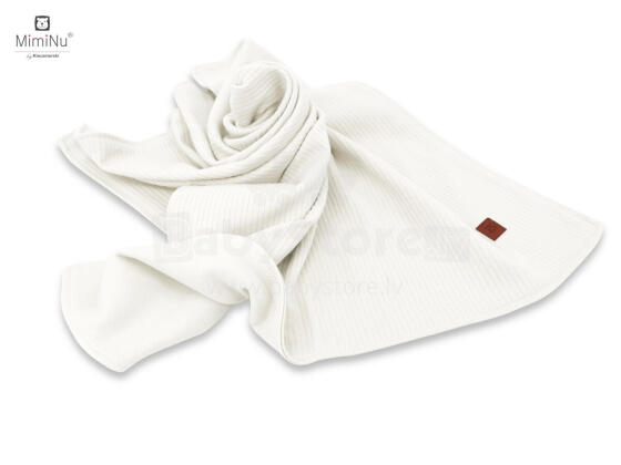 Плед KIECZMERSKI 75x100 см MIMINU SOFT интерлок 100% хлопок кремовый
