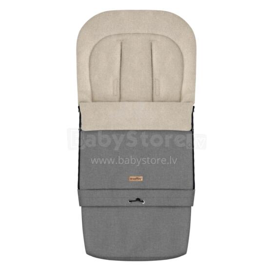 ZAFFIRO Adjustable SleepGrow Sleeping Bag Scandi 0-36m light grey