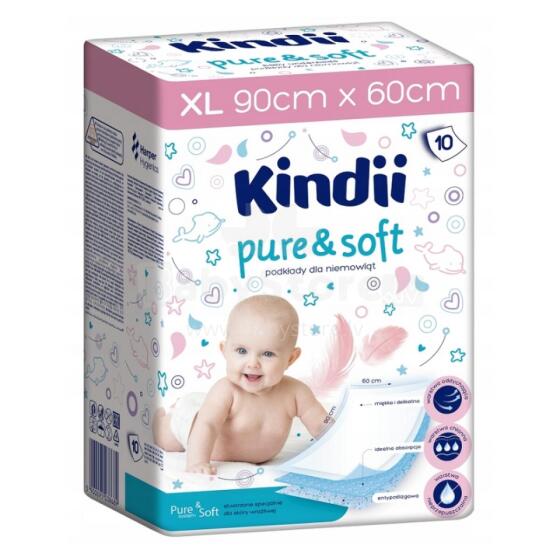 Baby sheets Kindii Pure&amp;amp; Sof 10 pcs. 60x90cm