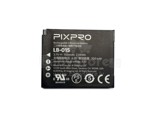 Pixpro LB-015 Lithium Ion Battery 3.7V 700mAh 2.59Wh