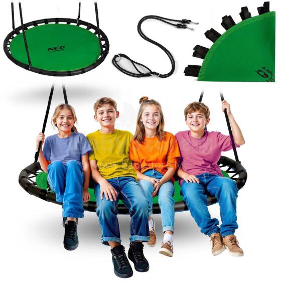 Stārķa ligzdas šūpoles Neo-Sport 120 cm
