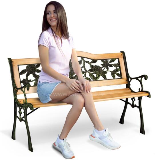 Parka sola ar atzveltni 123.5 x 74 x 48 cm Gardi Rose Sofotel