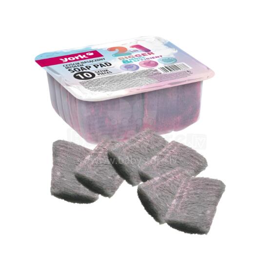 Kitchen scrubbing sponges impregnated with soap 10 pcs.