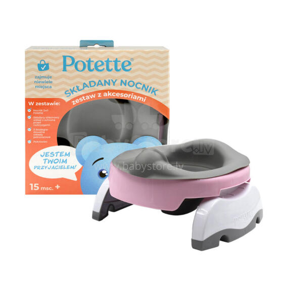 2-in-1 Potette Plus Value Pack Pink, Potette