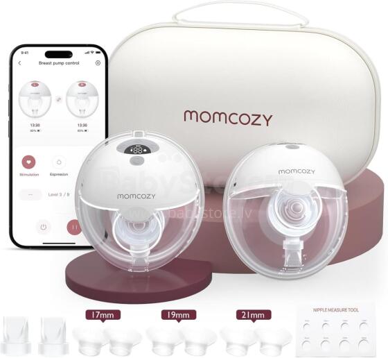Momcozy M5 Smart Electirc Breast Pump  Art.279935 Электрический молокоотсос с двойным всасыванием