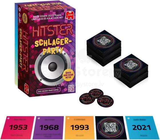 Jumbo Hitster Schlager party Art.279962 Galda spēle