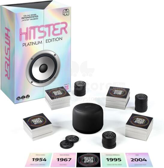 Jumbo Hitster Platinum Edition - Music Party  Art.279963 Board game: Hitcher Party