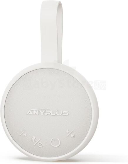 Baby Basic Noise Accessories Baby Sound Machine Art.279969 White Портативная звуковая машина со шнурком и звуковыми эффектами
