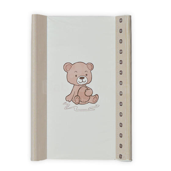 Bebe Basic Bear Art.279980 Доска для пеленания с твёрдым днищем 70x50см