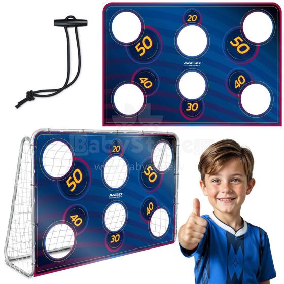Precizitātes paklājs Neo-Sport vārtiem 215 x 150 cm