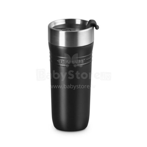 Thermo mug ON THE GO 350ml matte black