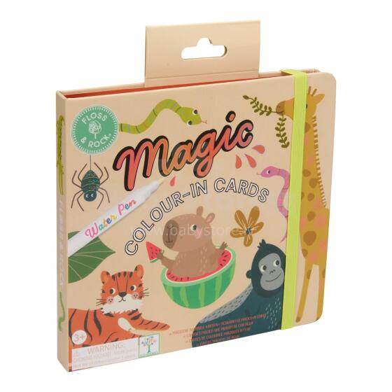 Card Set with Water Marker JUNGLES