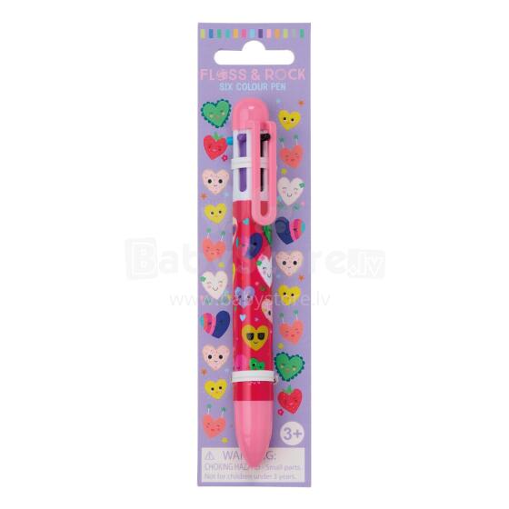 6 Color Pen, Heart