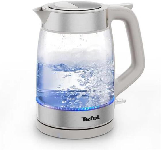 TEFAL tējkanna 1.7 l, sudraba/caurspīdīga